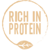 Rich in protein