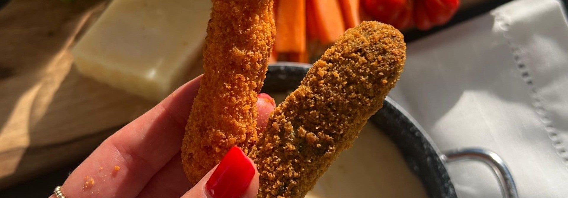 פונדו עם מקלוני ירקות טבעול