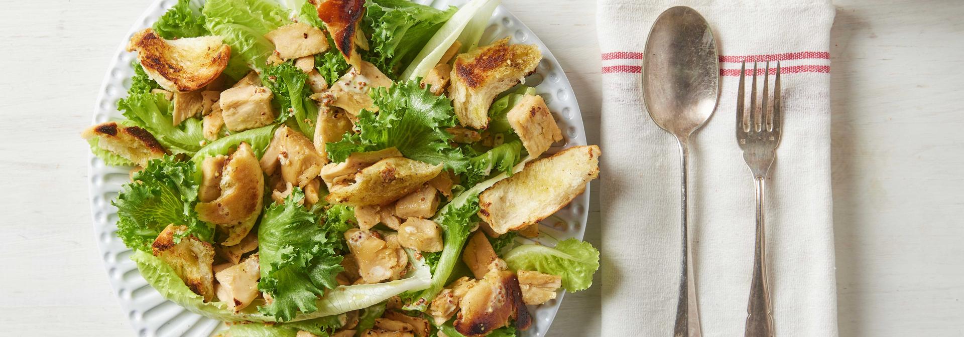 סלט קיסר טבעוני