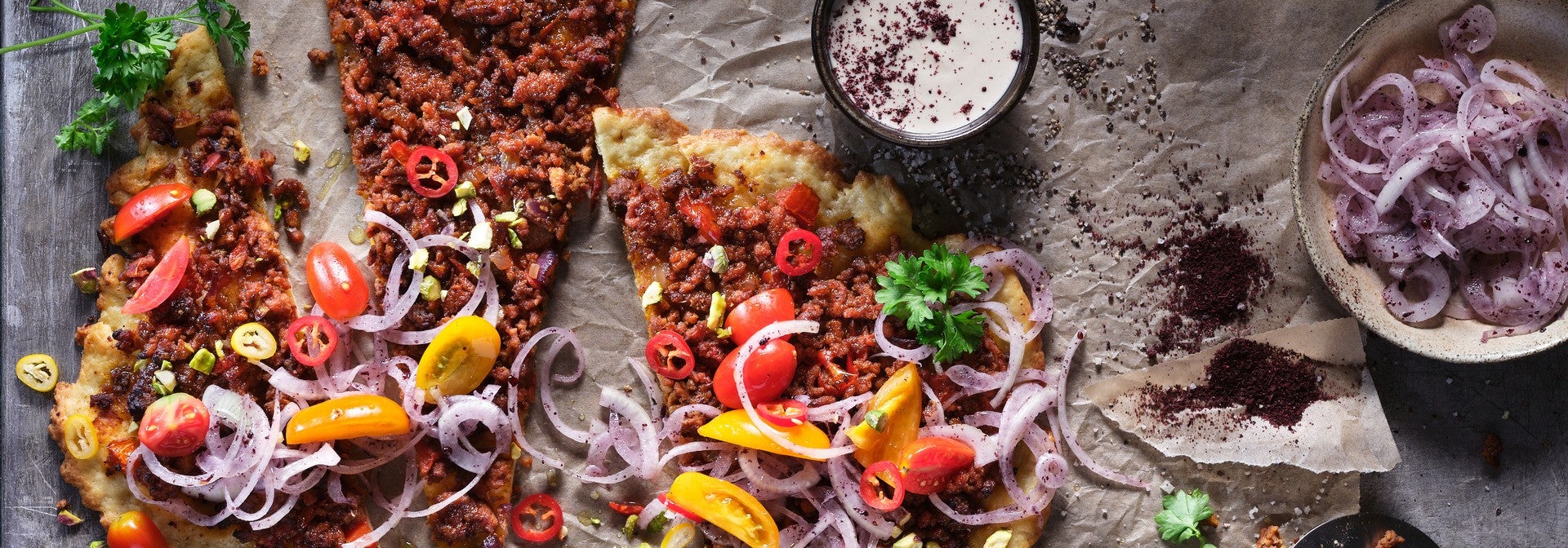 לחמג'ון עם טחון סנסשיונל