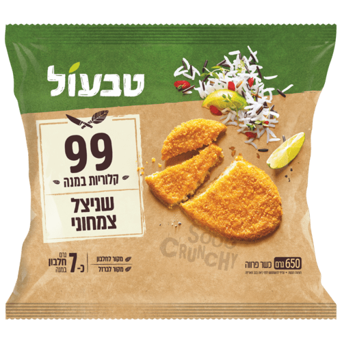 שניצל צמחוני 99 קלוריות