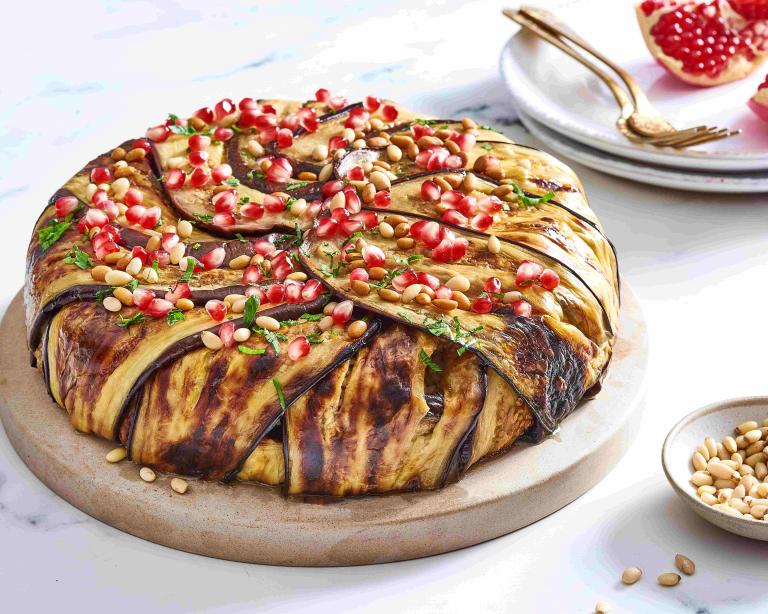 עוגת חצילים חגיגית