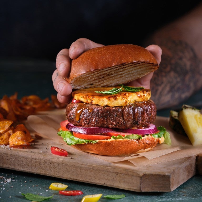 בסגנון הוואי SENSATIONAL BURGER