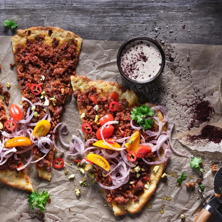 לחמג'ון עם טחון סנסשיונל